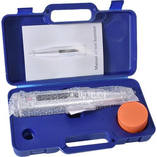 Portable Concrete Rebound Test Hammer Schmidt Hammer Testing Equipment ResiliometerHT-225 with Plastic Case