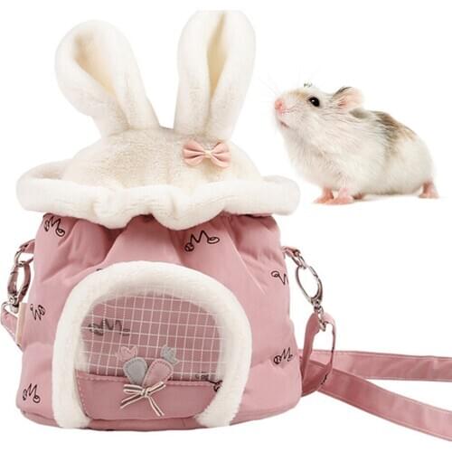 Portable Small Animals Carrier Warm Sleeping Travel Hanging Bag Pets Rat Hamster Hedgehog Chinchilla Ferret Product