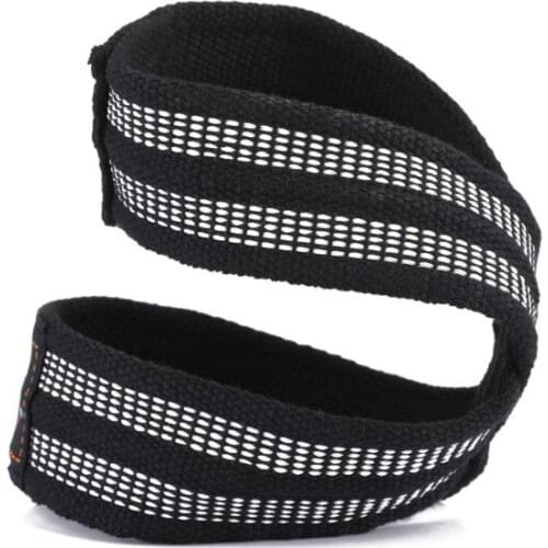 1pair Figure 8 Weight Lifting Strap DeadLift Wrist Strap for Gym Fitness Pull-up Fitness Bodybuilding Equipment