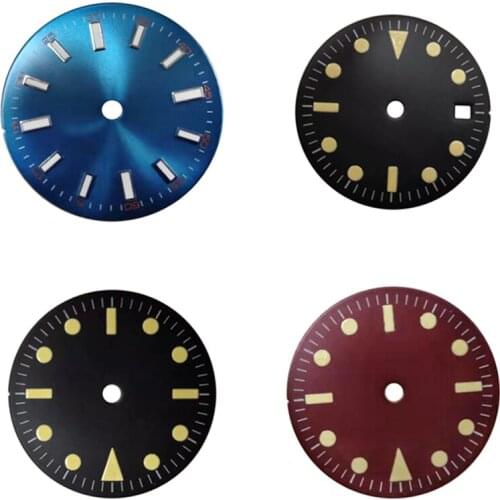 Replacement 28.5mm Watch Dial for 2836 2824 For Mingzhu 2813 Movement Watch Repair Tools Parts