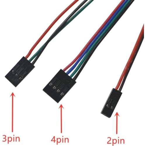 3d printer 70cm 3pin female to female jumper wire dupont cable