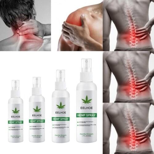 Hemp Pain Relief Spray Rapid Relief Rheumatoid Joint Muscle Chinese Spray Swelling with Arthritis Bruises Herbal T7P3