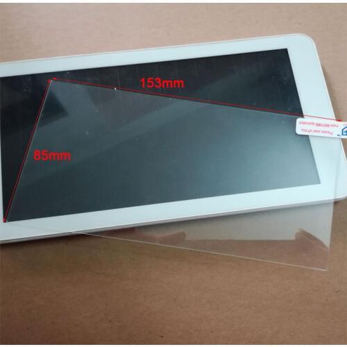 Universal Premium Tempered Glass Screen Protector Cover for MID Tablet PC GPS PDA MP4 Video LCD Cover Guard for 7 inch