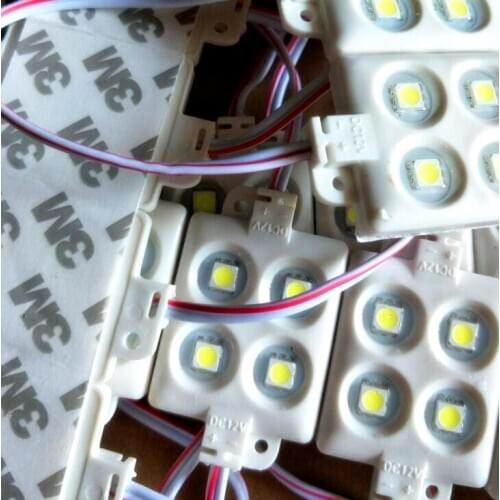 Waterproof IP65 5050 Led Module 12V 4 led injection module High Brightness For Led Channel Letter Advertising Sign