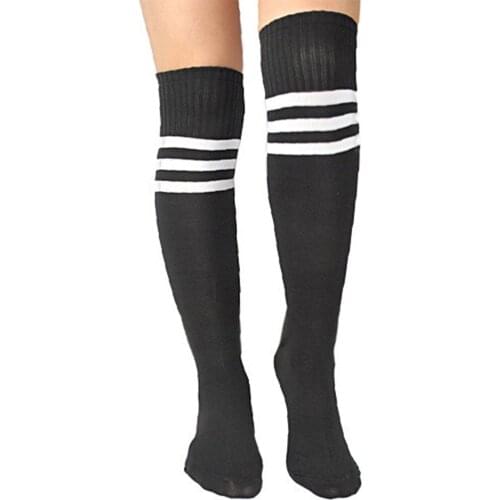 1 Pair Unisex Knee Legging Stockings Soccer Sports Socks Over Knee Ankle Stocking Running for baseball football Men Women Socks