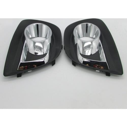 For Great Wall Haval M4 Front Fog Fog Lights Bright Circle Fog Box Cover Bright Circle Bar Lamp with Decorative Board 2pcs