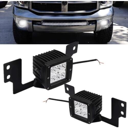 2pcs 36W Car Led Fog Light For Dodge Ram 1500 2002 2003 2004 2005 2006 2007 2008 Accessories