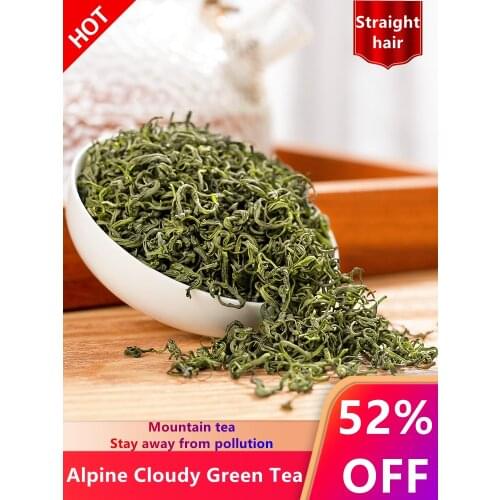 2021 Chinese High Mountains Yunwu Green-Tea Real Organic New Early Spring Tea For Weight Loss Green Food Health Care Houseware