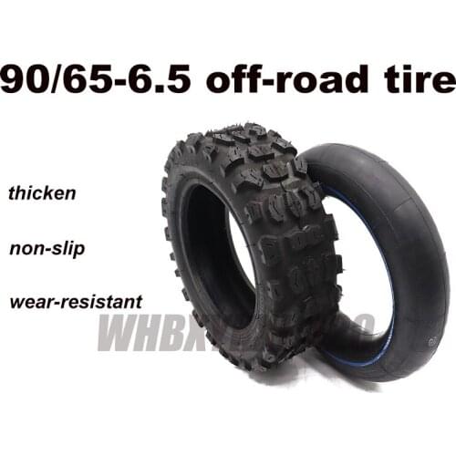 90/65-6.5 tube Inflatable non-slip nylon outer and inner tire thicken tires for 11 inch Off Road electric motor scooter