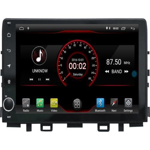 Android 10 2.5D car dvd For KIA rio 2017 2018 2019 multimedia GPS Radio stereo gps navigation map camera