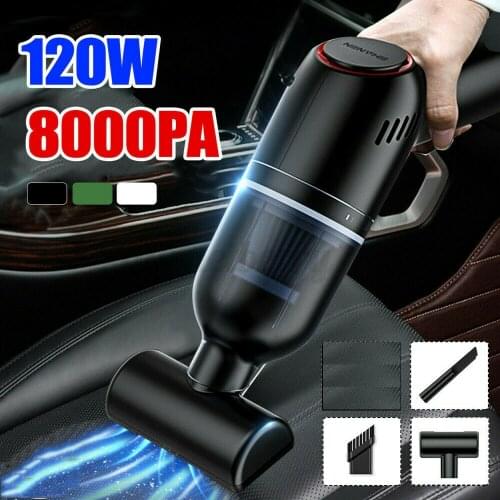 Car cleaner Wireless Car Vacuum Cleaner Portable Car cordless Vacuum Cleaner Suitable for auto and Household car handheld vacuum