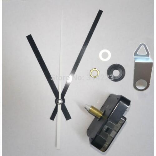 Free shipping 5 Mute scanning Quartz Clock Movement for Clock Mechanism Repair DIY clock accessories shaft 20mm JX005 Wholesale