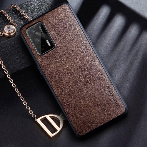 Case for Oppo Realme GT 5G coque Retro business PU leather Skin covers for Realme GT 5G case capa funda cover