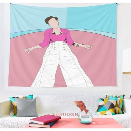 Harry Styles Fine Line tapestry wall decoration witchcraft tapestry Bohemian Hippie home decoration mattress yoga mat