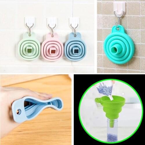 Diamond Painting Tools Collapsible Round and Square Funnel Silica Gel Multi-function for Diamond Painting Embroidery Accessories