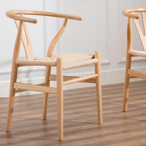 Chinese Style Chair Solid Wood Restaurant Chair Nordic Cafe Chair Household Log Y Computer Chair Chair Back Of A Chair