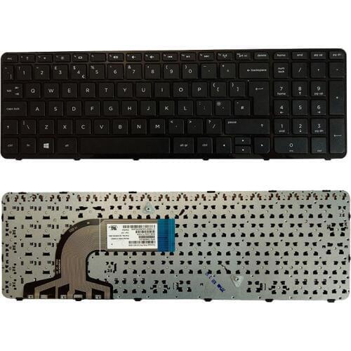 UK laptop Keyboard FOR HP pavilion 15-R 15-r011dx 15-r029wm 15-r063nr 15-g020dx 15-g020nr keyboard with frame