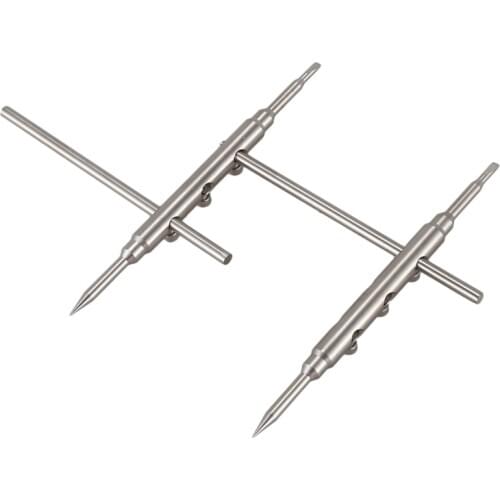 Top Deals Professional Curved Tips DSLR Camera Lens Spanner Wrench Repairing Opening Tool Stainless Steel for Most DSLR Camera