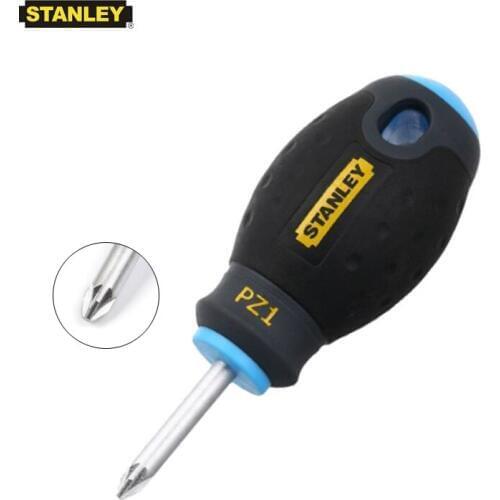 Fatmax 1-piece stubby pozidriv screwdriver pozi short screwdrivers head PZ1 PZ2 without magnet shaft 30mm Crv steel open tools