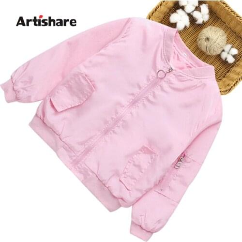 Coat For Girl Cartoon Pattern Girl Coat Casual Style Childrens' Jacket Spring Autumn Childrens Clothing 6 8 10 12 14