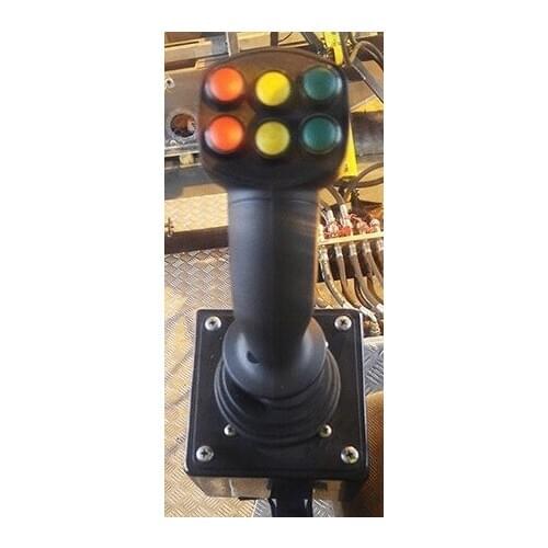 SJ100 Industrial Joystick with HD10 3 color buttons