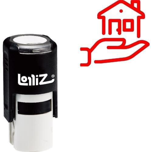 LolliZ Mortgage Self-Inking Rubber Stamp - Modern Symbol Series