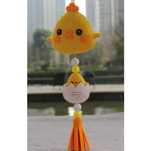 Cute car hanging Fabric Felt kit Non-woven cloth Craft DIY Sewing set Felt Handwork Material DIY needlework supplies