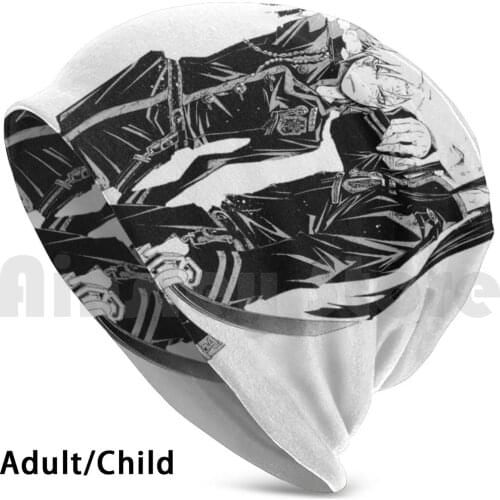 D.gray-Man-Allen Walker And Yu Kanda Beanies Knit Hat Hip Hop D Gray Man Dgm Dgrayman Anime Allen Allen Walker