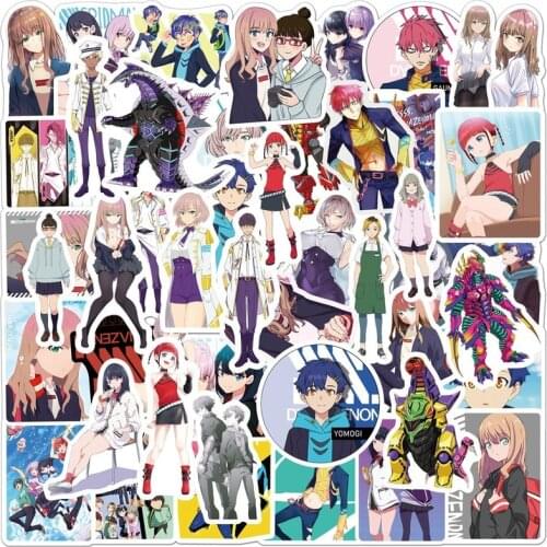 10/50PCS SSSS.DYNAZENON Anime Stickers Diy Laptop Phone Water Bottle Luggage Bike Car Waterproof Graffiti Sticker Decal Kid Toy