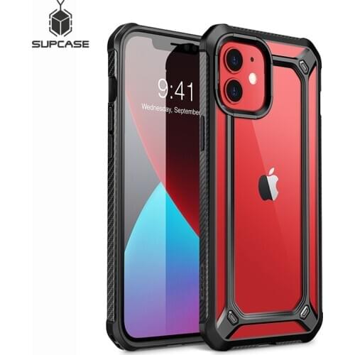 SUPCASE For iPhone 12 Case/12 Pro Case 6.1" (2020) UB EXO Series Premium Hybrid Protective Clear PC + TPU Bumper Case Back Cover
