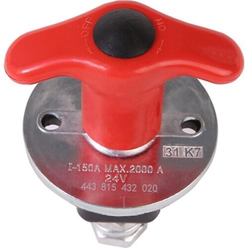 150A-250A WH-A007 Car Battery Switch Battery Disconnect Kill Cut Off Switch for Car Boat Truck Battery Disconnect Switch