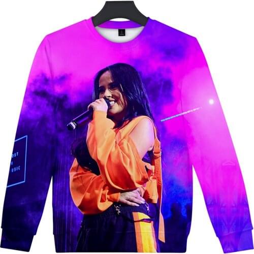 2021 Becky G 3D O-neck Sweatshirt Hoody Fashion Long Sleeve Sweatshirts Streetwear High-quality Casual Clothes