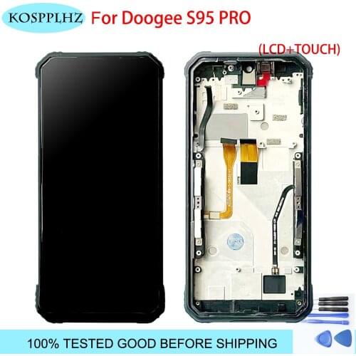 6.3" 2160*1080 For Doogee S95 PRO LCD Display And Touch Screen Assembly Repair Parts For S 95 Pro S95pro phone + Tools