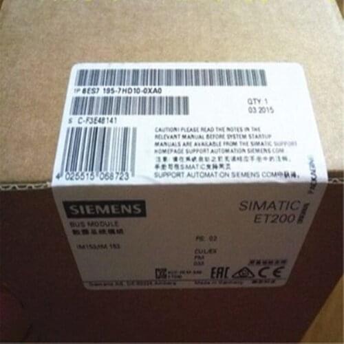 Siemens ET200M bus module 6es7195-7hd10-0xa0