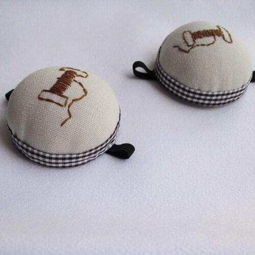 Free shipping 20pcs/lot Elastic Wrist Belt Needle Pin Cushion handmade DIY embroidery Handcraft Tool for sewing needlework E67