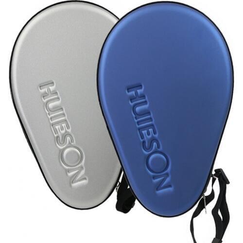 Huieson Professional Gourd Table Tennis Hard Case PU Waterproof Table Tennis Racket Bag Table Tennis Accessories
