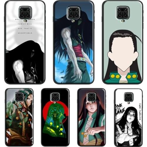 Hunter x Hunter Illumi Zoldyck For Xiaomi Redmi Note 7 8 Pro 8T 9S Note 9 10 Pro Cover For Redmi 9T 9 9A 9C 7A 8A Case