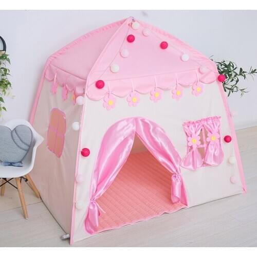 Kids Play Tent Indoor Outdoor Princess Castle Tent Baby Ocean Ball Game House Portable Folding Birthday Gifts Photography Props