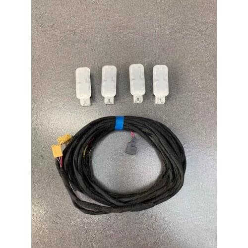 For Audi A4 Multicolor Footlight/Set