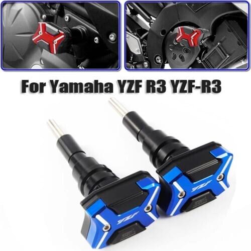For Yamaha YZF R3 YZF-R3 Motorcycle Falling Protection Frame Slider Fairing Guard Anti Crash Pad Protector