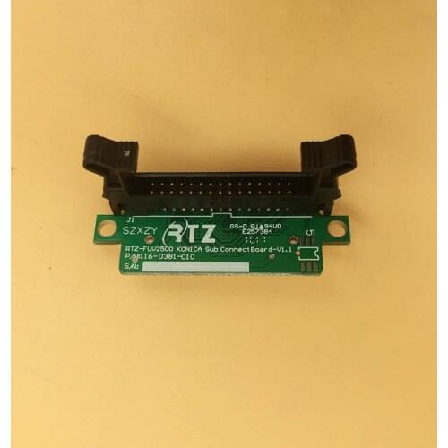1PCS Konica 512 print head connector board for Flora LJ320K LJ3208K Inkjet printer KM 512 head sub connector card V1.1