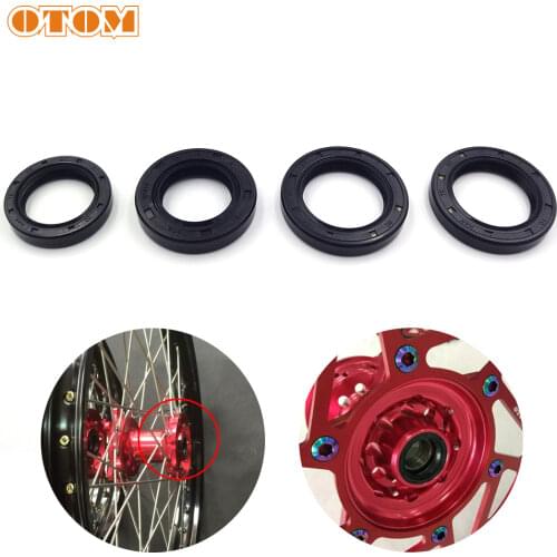 OTOM Motocycle Wheel Hub Oil Seal CNC Machining For HONDA CRF150R CRF250R CRF250X CRF450R CRF450X