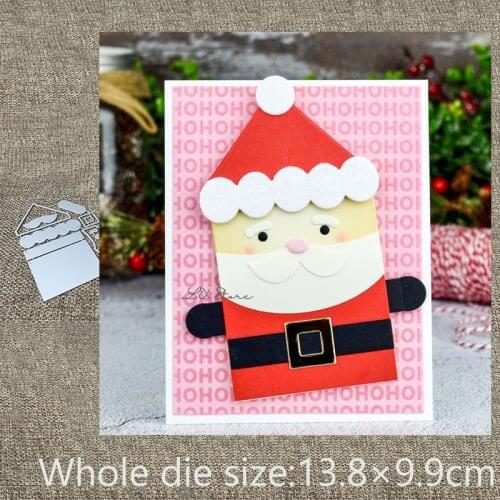 New Design Craft Metal Cutting Die die cuts Christmas Santa Claus decoration scrapbook Album Paper Card Craft Embossing die cuts