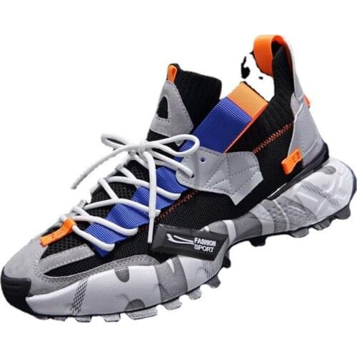 Mens Casual Sports Running Shoes Basketball Breathable Net Non-slip Wear-resistant Fashion Comfortable 2021 New Soft Bottom