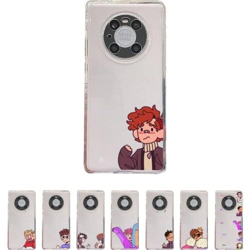 Dream Smp Phone Case Transparent For Huawei honor V 40 30 20 X note 10 pro lite max s Soft TPU Clear Mobile bags