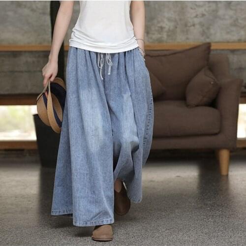 Широкие джинсы NINI WONDERLAND China At AliExpress