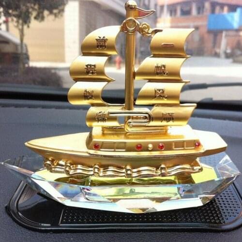 2021 new crystal sailing perfume seat car central control decoration car perfume diffuser Car decoration