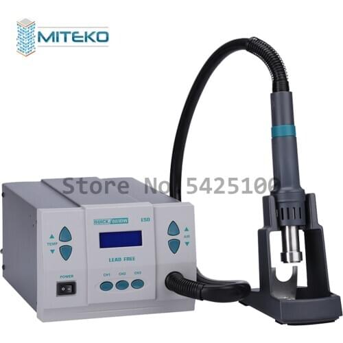 QUICK 861DW 1000W Lead Free Hot Air Rework Station Professional Soldering Rework Station For PCB Welding Repair Machine