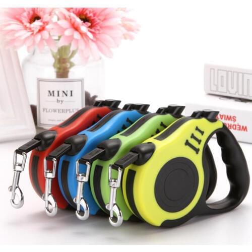 3M/5M Retractable Dog Leash Automatic Flexible Dog Puppy Cat Traction Rope Belt Dog Leash for Small Medium Dogs Pet Products