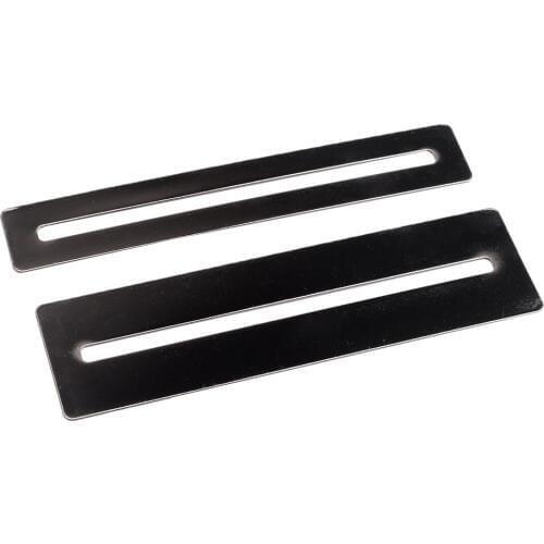 2 Pcs Fingerboard Fret Guard Protector For Guitar Parts Accessories Black